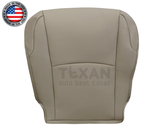 2010-2013 Toyota 4Runner front bottom tan replacement seat cover with perforated inserts