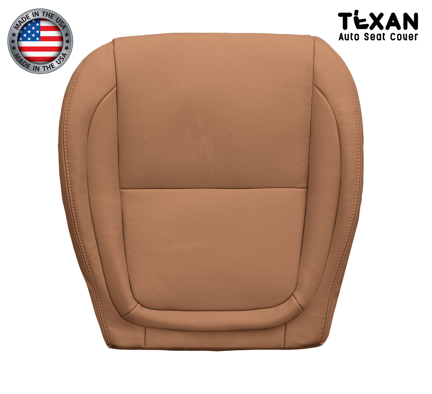 2002-2010 Lexus SC430 Complete Front Seat Set - Synthetic Leather Saddle Brown (5-Piece Bundle)