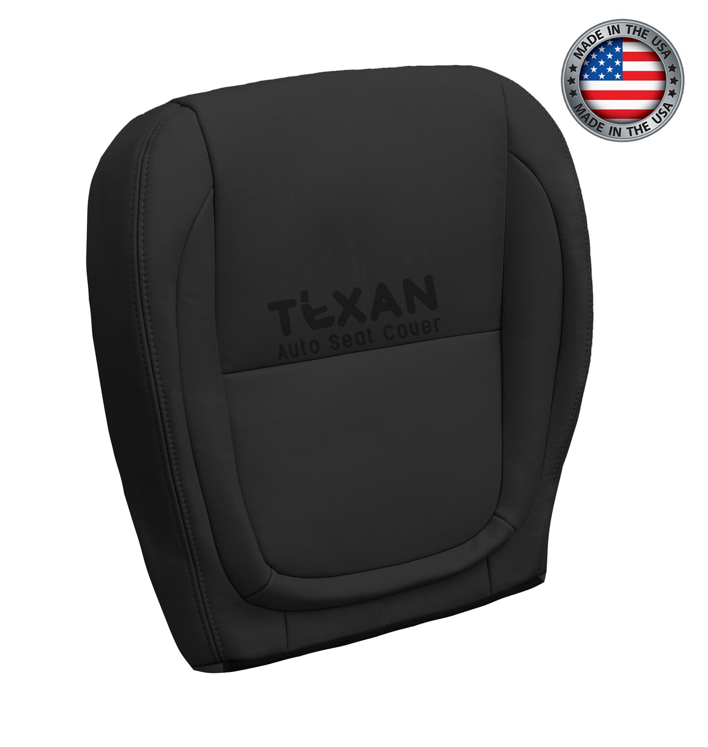 2002-2010 Lexus SC430 Passenger Side Bottom Leather Replacement Seat Cover Black