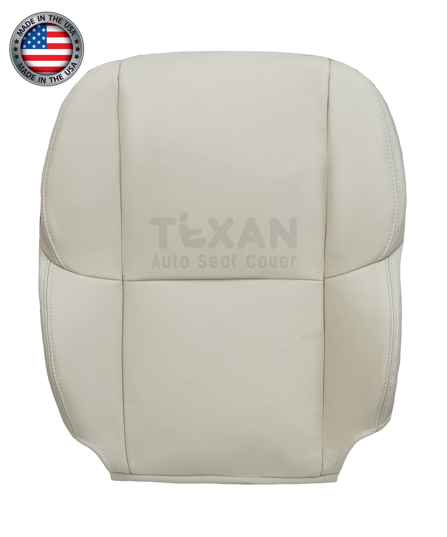 2002-2010 Lexus SC430 Passenger Side Lean Back Leather Replacement Seat Cover Ecru Light Tan