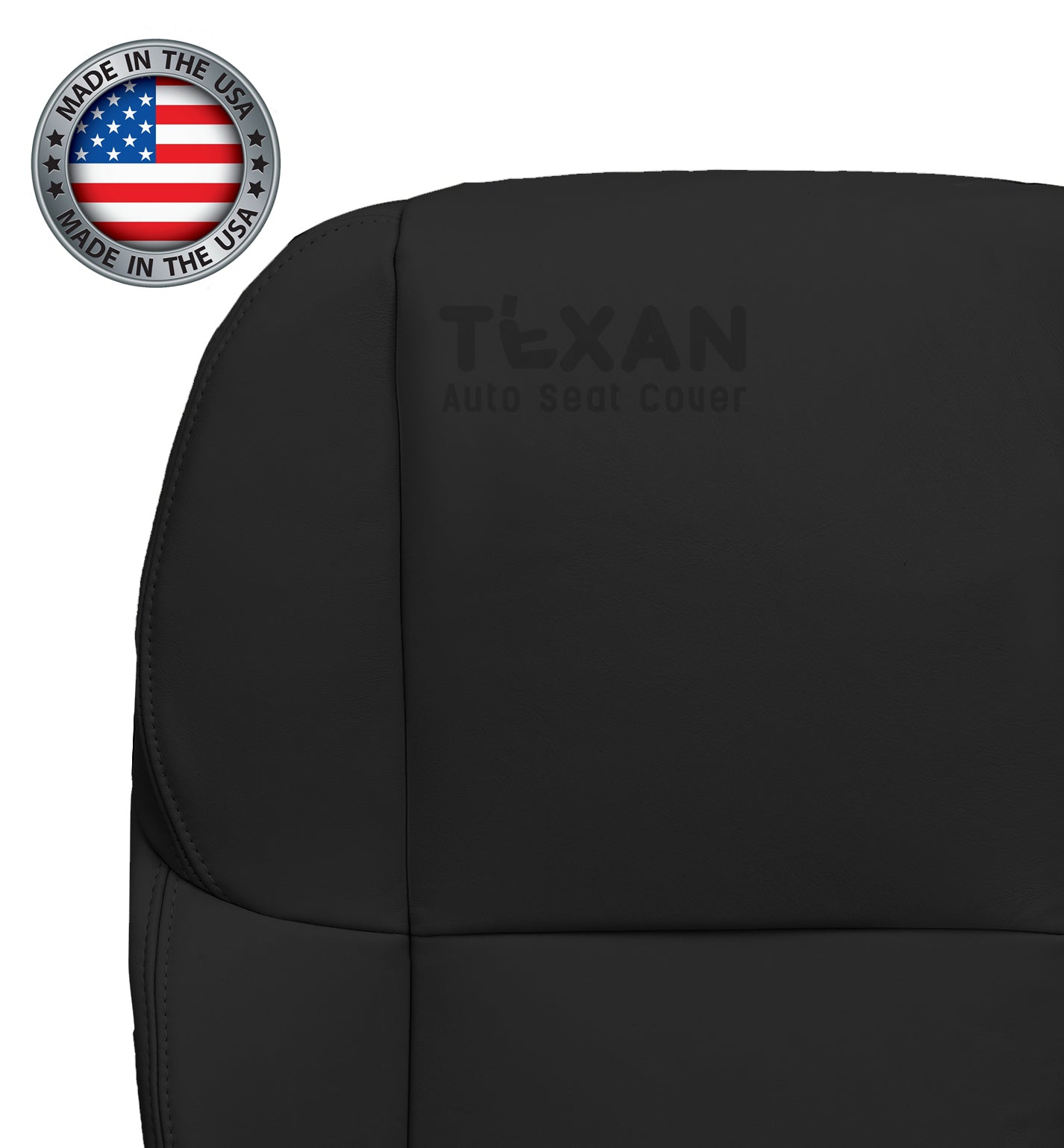 2002-2010 Lexus SC430 Driver Side Lean Back Synthetic Leather Replacement Seat Cover Black