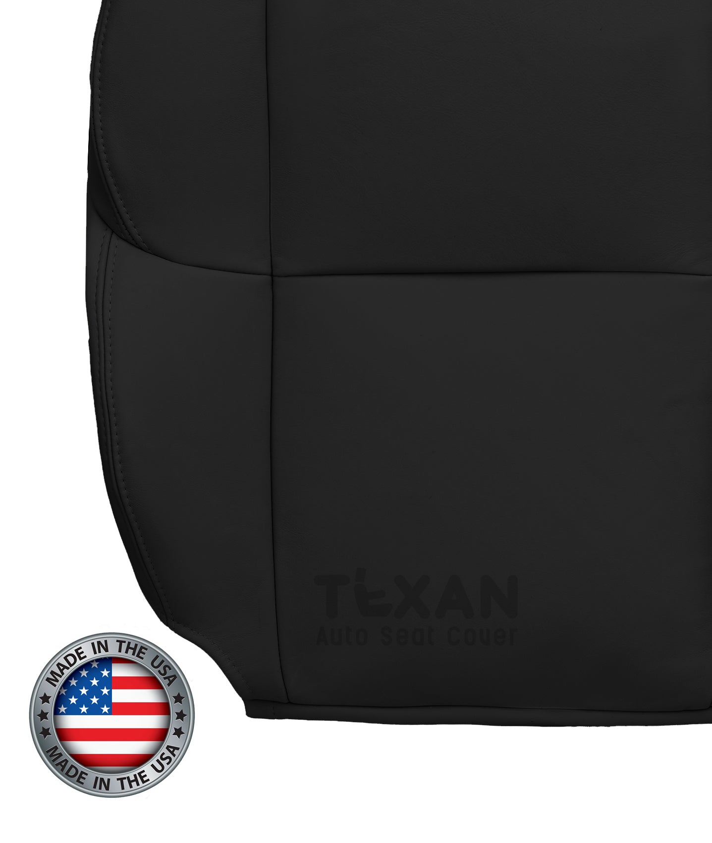 2002-2010 Lexus SC430 Driver Side Lean Back Synthetic Leather Replacement Seat Cover Black