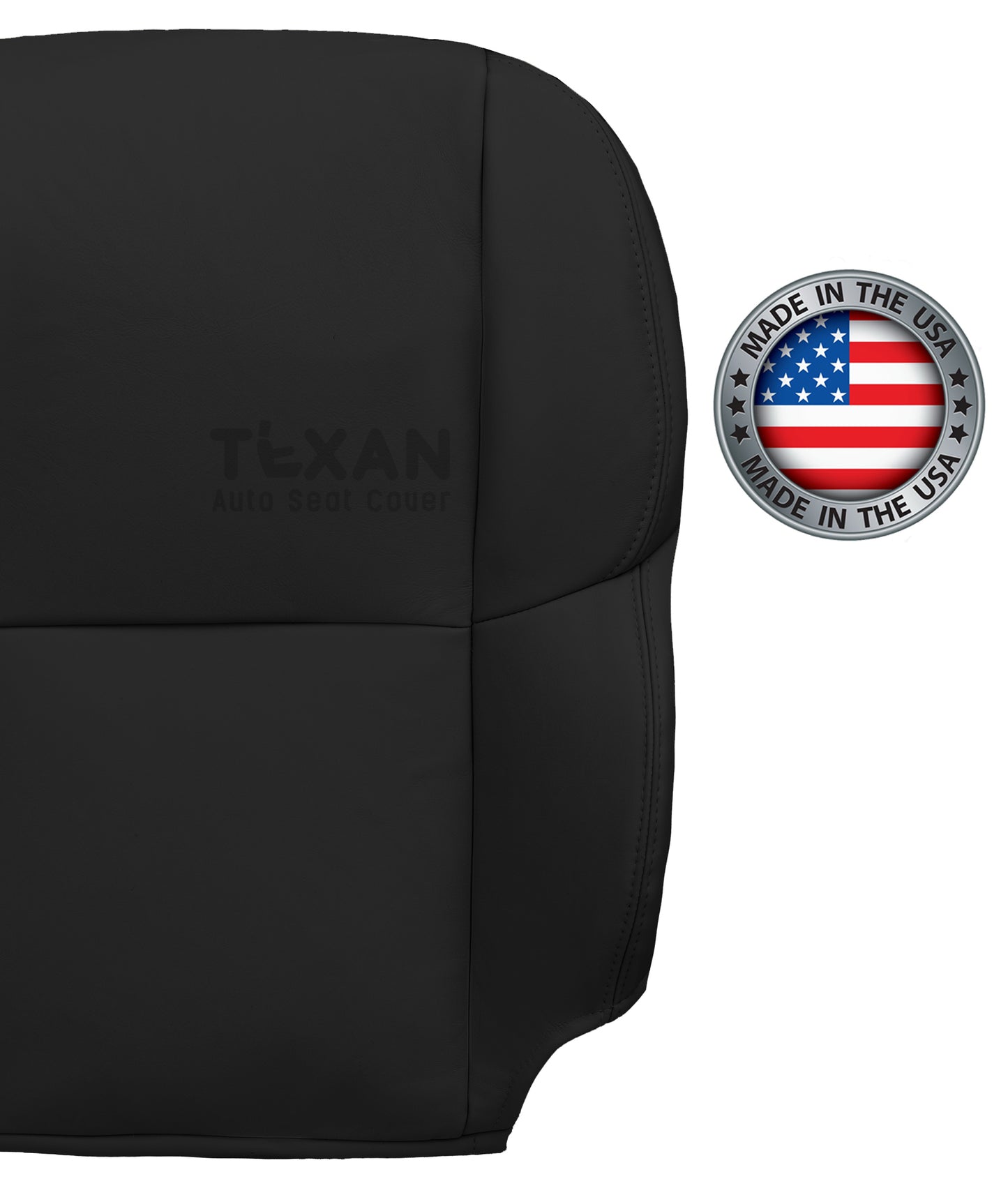 2002-2010 Lexus SC430 Driver Side Lean Back Synthetic Leather Replacement Seat Cover Black