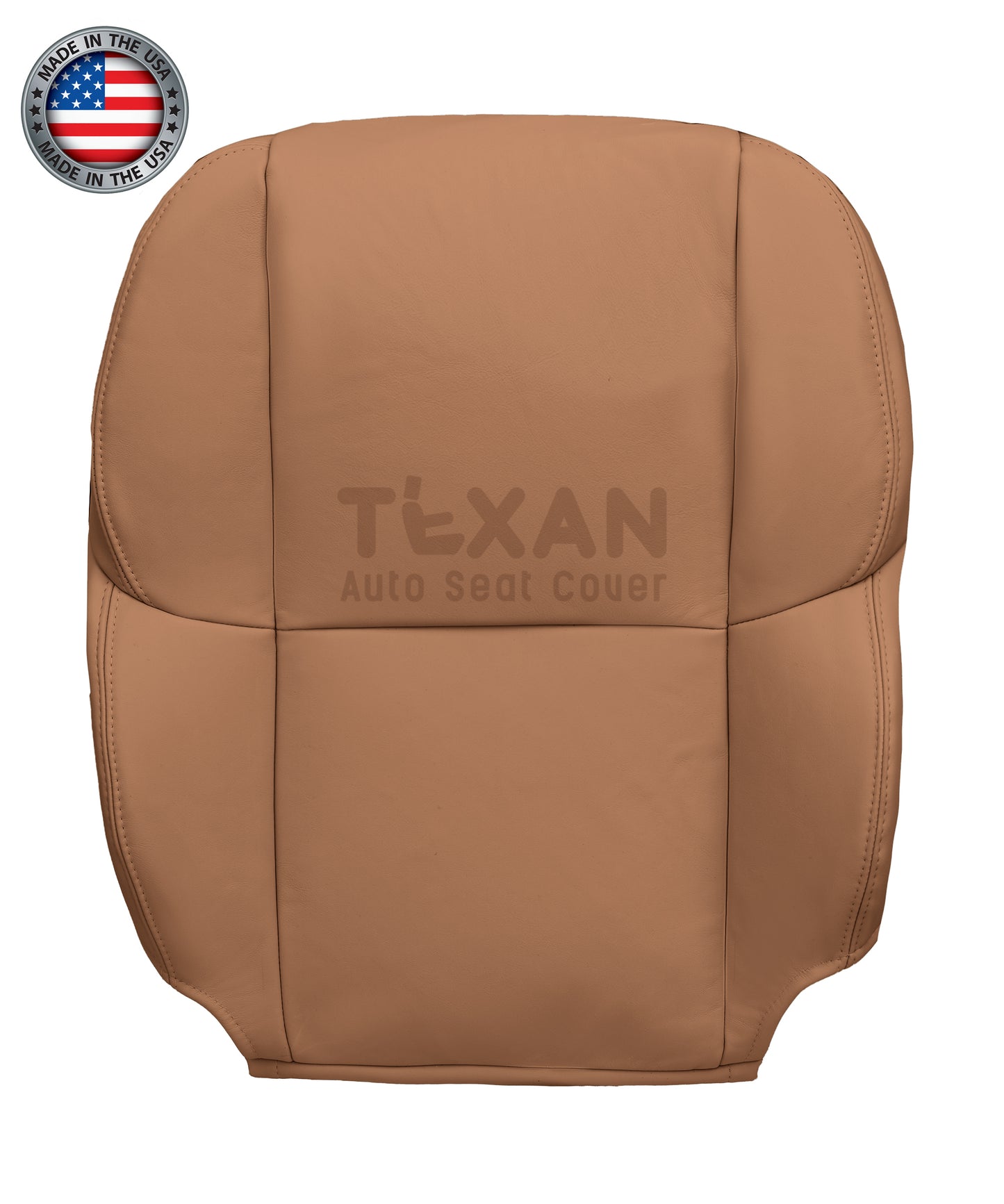 2002-2010 Lexus SC430 Complete Front Seat Set - Synthetic Leather Saddle Brown (5-Piece Bundle)