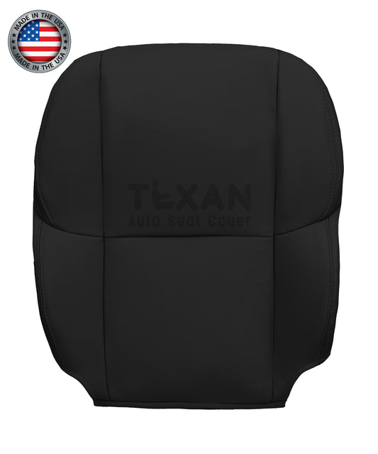 2002-2010 Lexus SC430 Driver Side Lean Back Leather Replacement Seat Cover Black