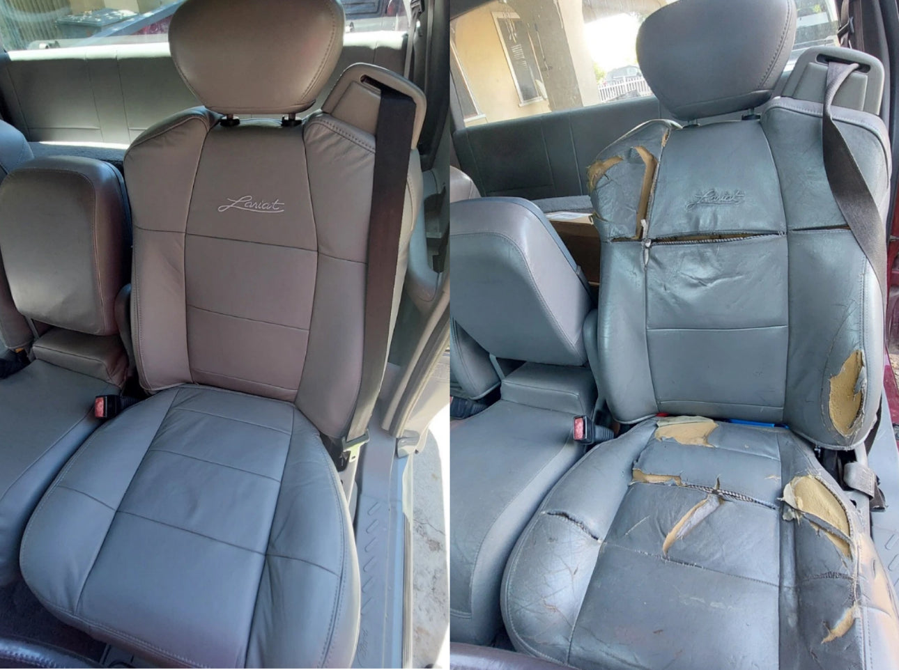 2002 Cadillac Escalade EXT Driver Side Armrest Replacement Cover Gray
