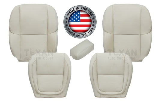 2002-2010 Lexus SC430 Complete Front Seat Set - Synthetic Leather Tan (5-Piece Bundle)