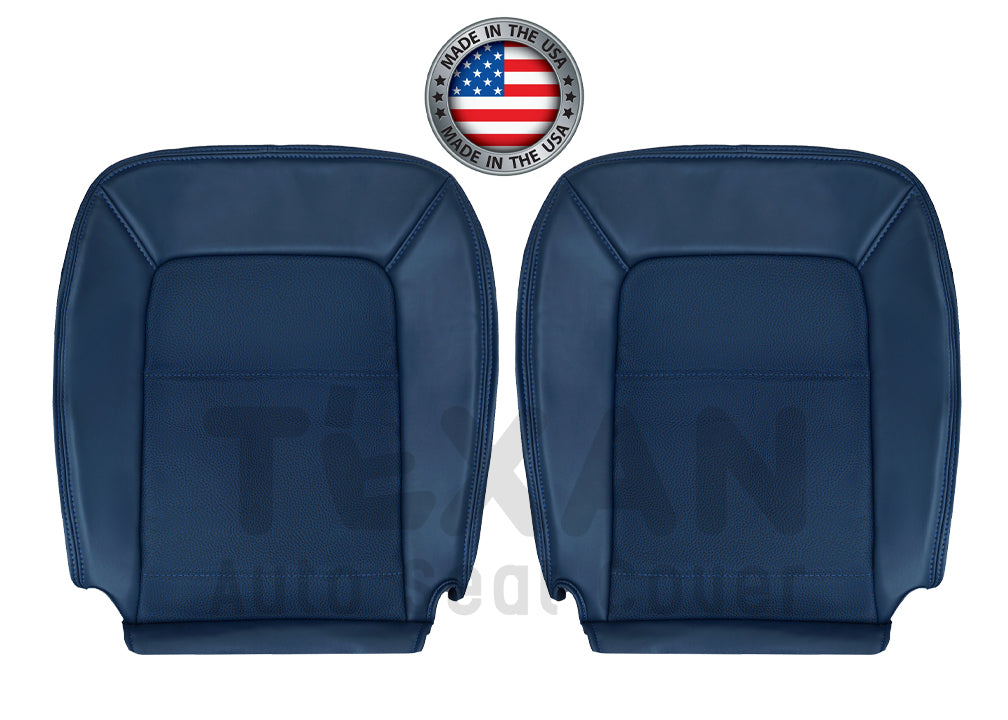 Driver Bottom Seat Cover Leather Blue Fits 1999-2002 BMW Z3 M Roadster 2-Door