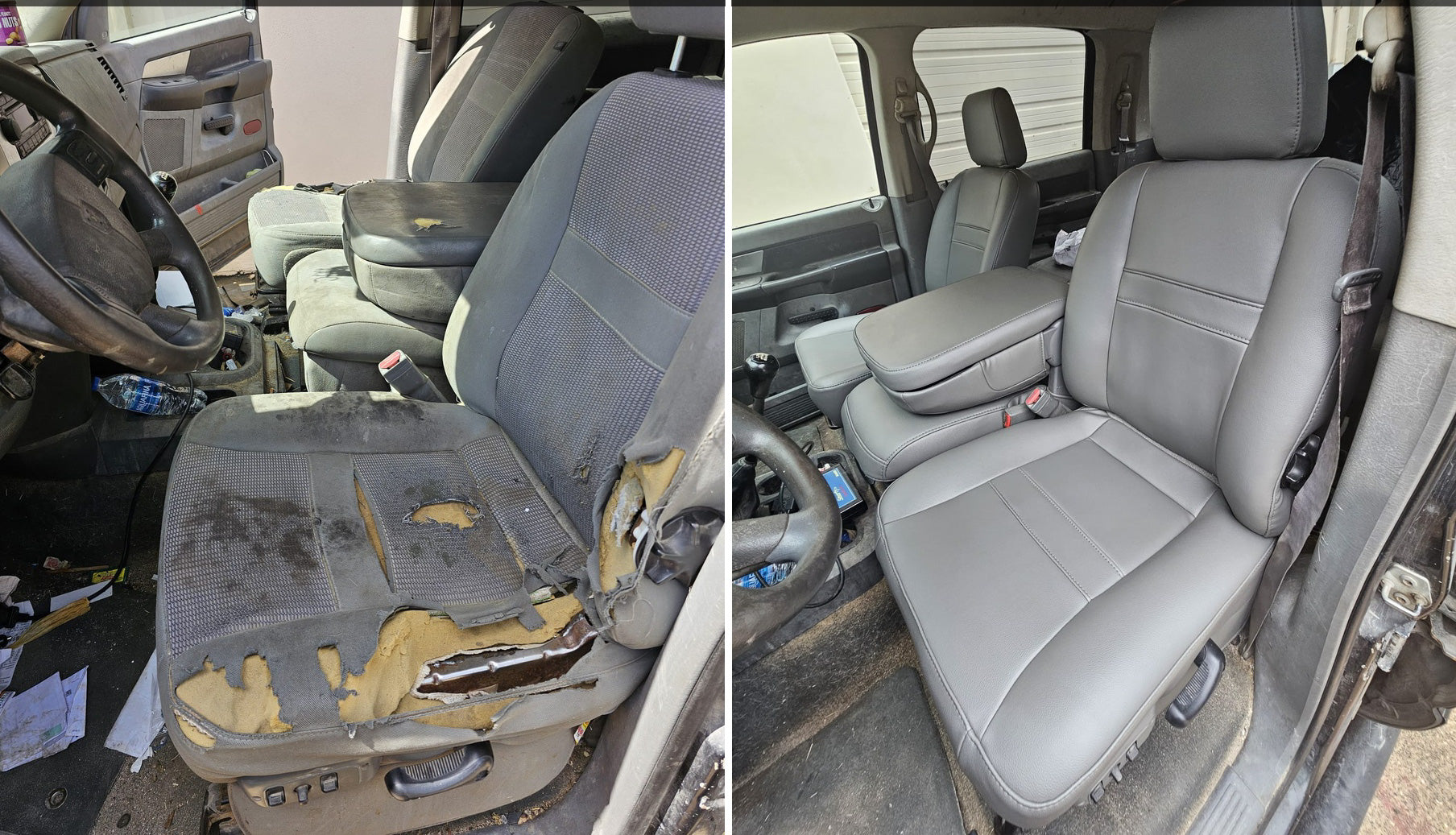 cloth to synthetic leather transformation