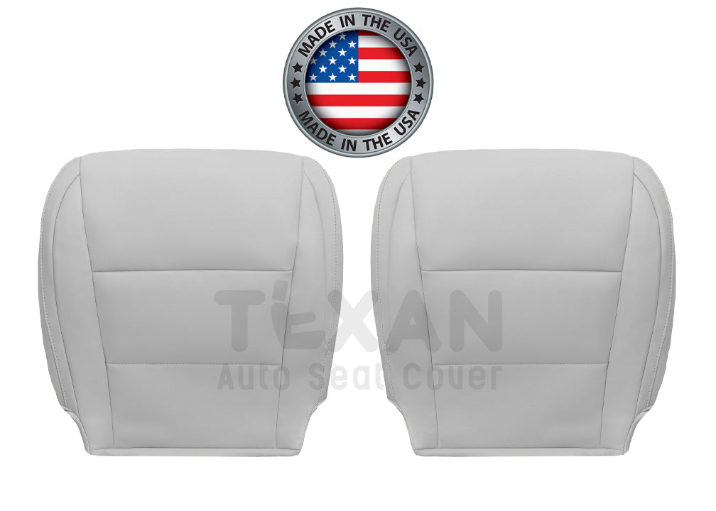 Fits 2013-2018 Lexus ES350 Passenger Bottom Leather Seat Cover Light Gray