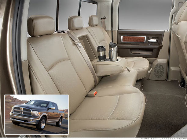 Fits 2009, 2010, 2011, 2012 Dodge Ram Passenger Bottom Perforated Synthetic Leather Replacement Seat Cover Tan