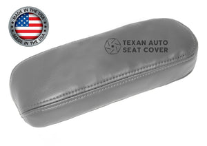 1997 to 2002 Ford Expedition Eddie Bauer Passenger Side Armrest Synthetic Leather Replacement Seat Cover Gray