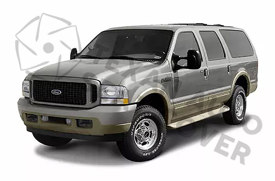2005 Ford  Excursion Eddie Bauer Passenger Side Armrest Synthetic Leather Replacement Seat Cover Black