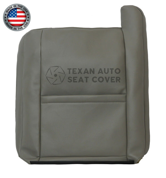 2000, 2001, 2002 Chevy Tahoe/Suburban 1500 2500 LT, LS Driver Side Lean Lean Back Synthetic Leather Replacement Seat Cover Gray
