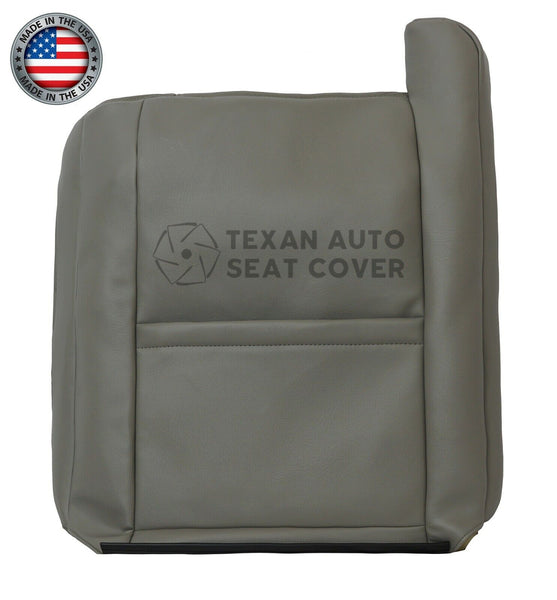 2000, 2001, 2002 Chevy Tahoe/Suburban 1500 2500 LT, LS Passenger Side Lean Lean Back Leather Replacement Seat Cover Gray