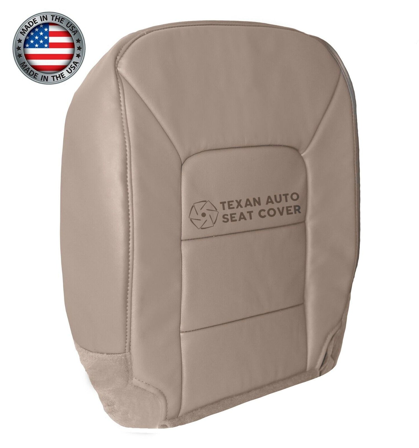 2004, 2005 Ford Expedition NBX Driver Side Bottom Leather Replacement Seat Cover Tan