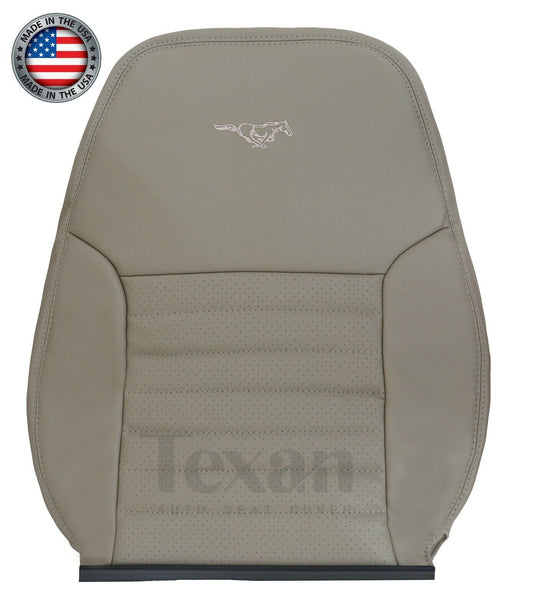 1999  to 2004 Ford Mustang V8 GT Passenger Side Lean Back Perforated Synthetic Leather Replacement Seat Cover Tan