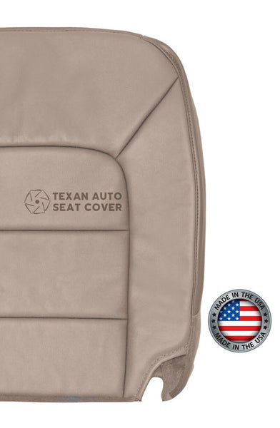 2004, 2005 Ford Expedition NBX Passenger Side Bottom Synthetic Leather Replacement Seat Cover Tan