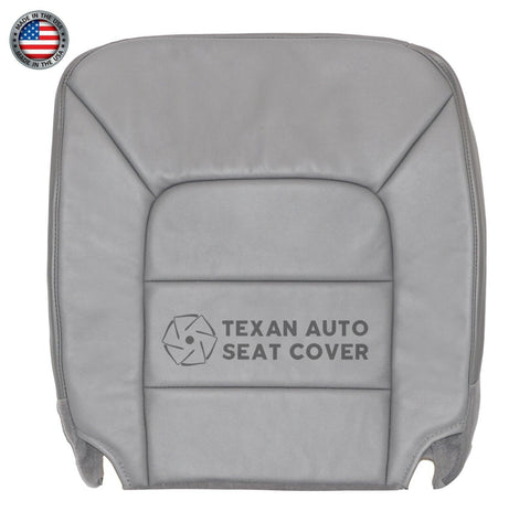 2004, 2005 Ford Expedition NBX Passenger Side Bottom Leather Replacement Seat Cover Gray