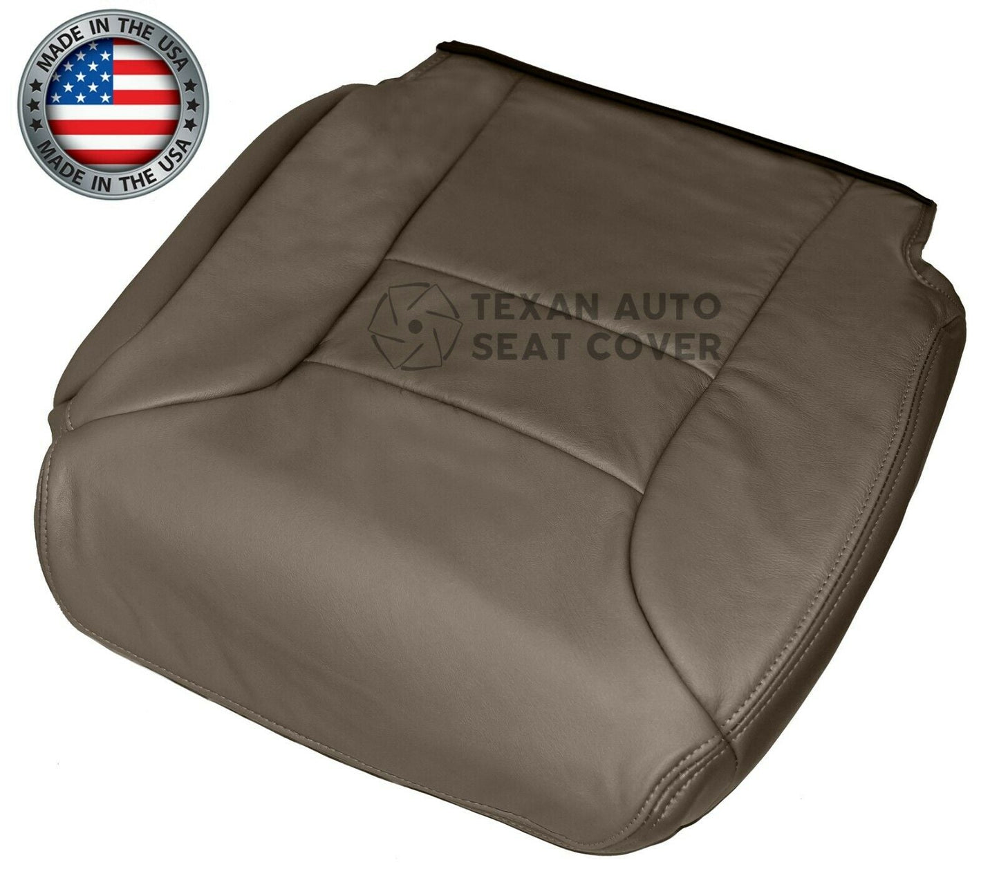 1995 to 2000 Chevy Silverado Passenger Side Lean Back Synthetic Leather Seat Cover Tan