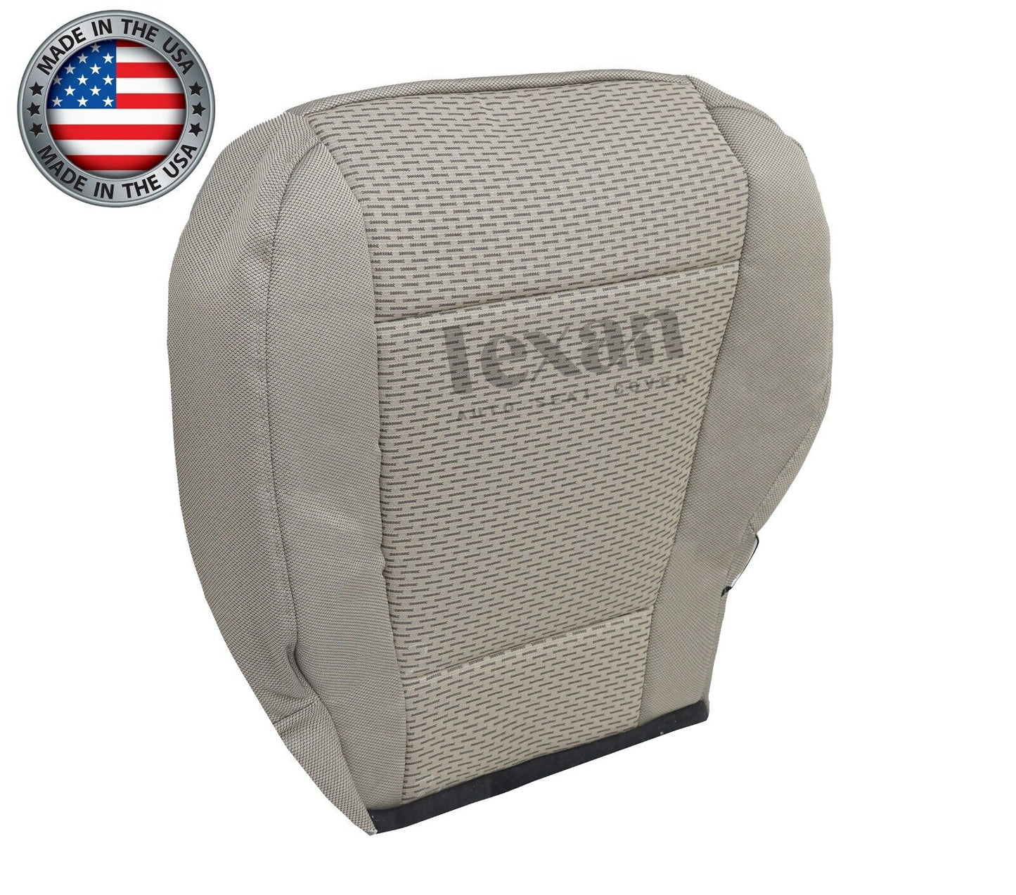 Fits 2015 to 2020 Ford F150 XLT Driver Side Bottom Cloth Replacement Seat Cover Tan