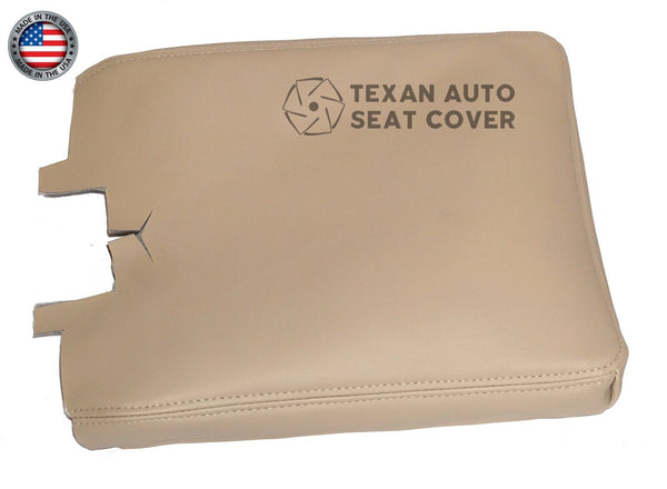 Fits 2007 to 2014 GMC Sierra Center Console Replacement Lid Cover Tan