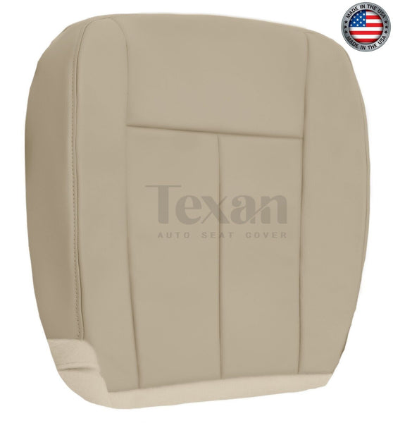 Fits 2007 to 2014 Ford Expedition Passenger Side Bottom Leather Replacement Seat Cover Tan
