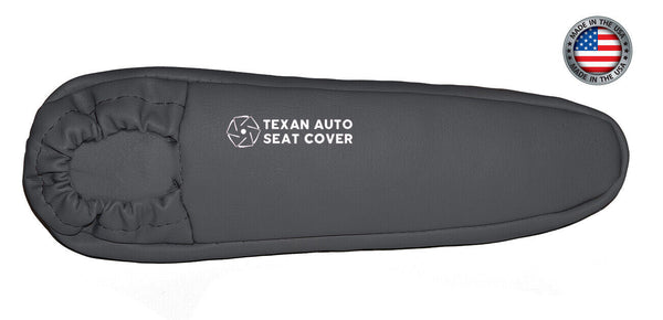 1999 to 2002 GMC Sierra Passenger Side Armrest Synthetic Leather Replacement Cover Dark Gray