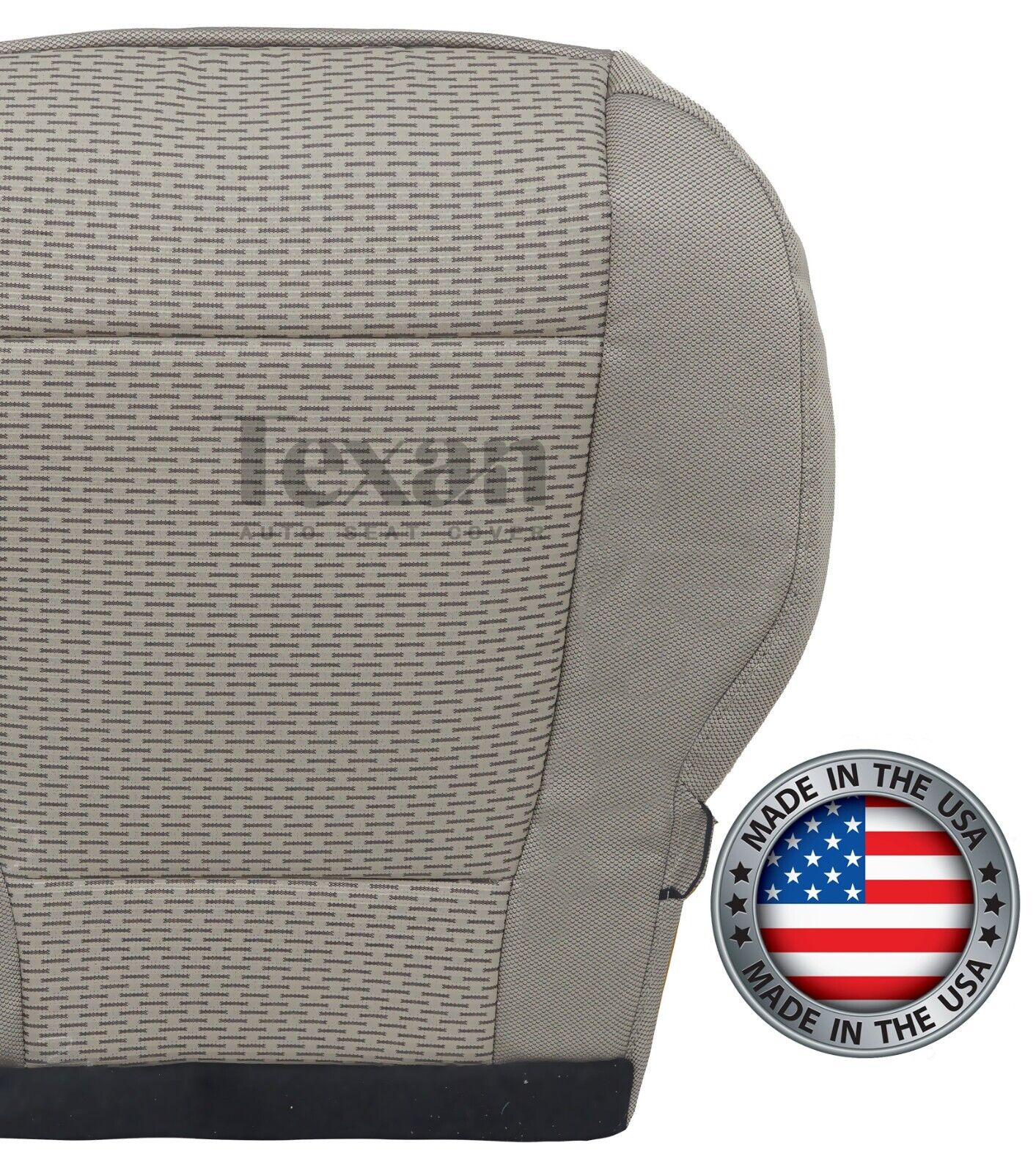 Fits 2015 to 2020 Ford F150 XLT Driver Side Bottom Cloth Replacement Seat Cover Tan
