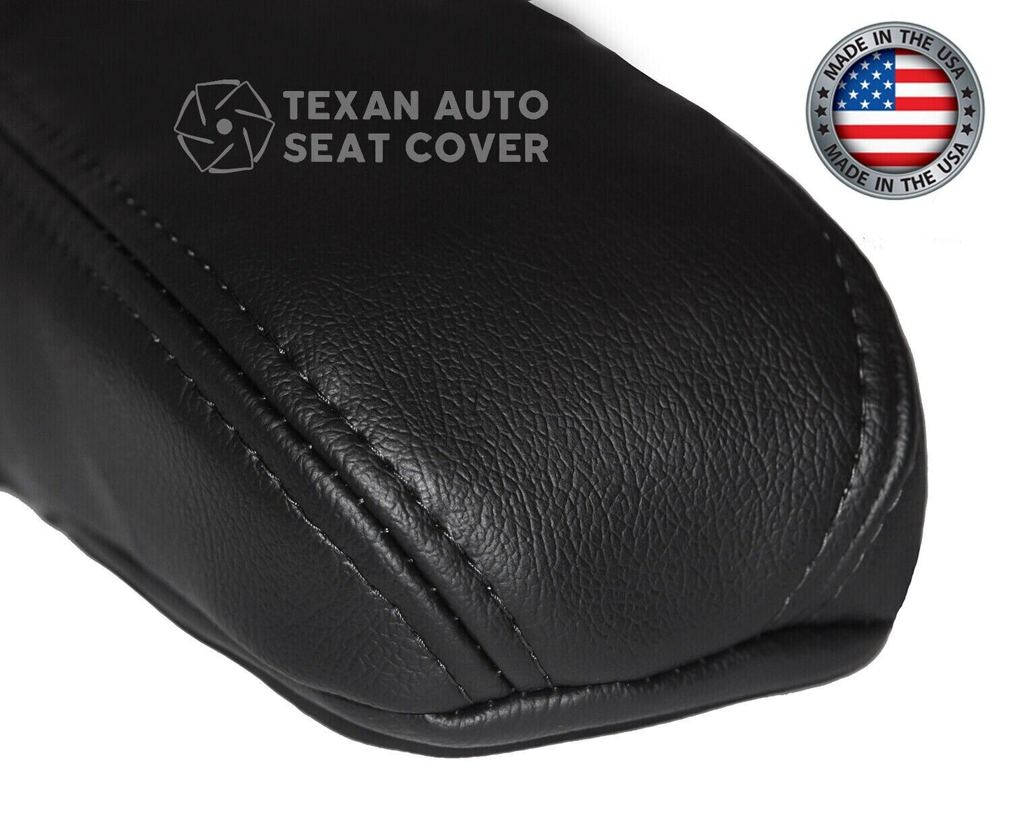 2005 Ford  Excursion Eddie Bauer Driver Side Armrest Synthetic Leather Replacement Seat Cover Black