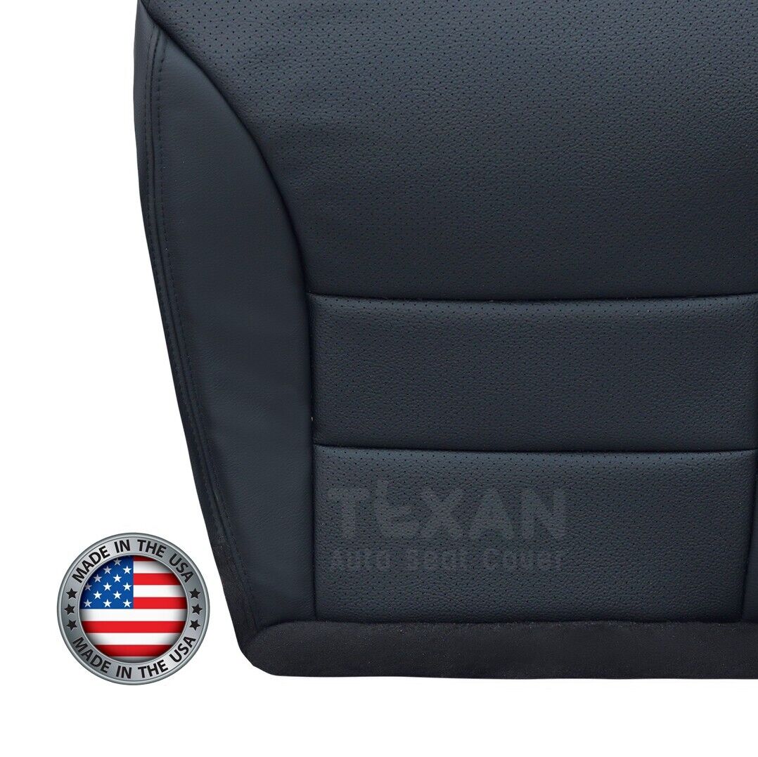 Fits 2005, 2006, 2007 Honda CRV Passenger Side Bottom Synthetic Leather Perforated Replacement Seat Cover Black