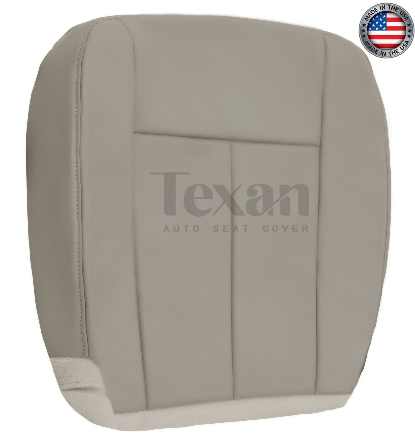 2007 to 2014 Ford Expedition Passenger Side Bottom Vinyl Replacement Seat Cover Gray