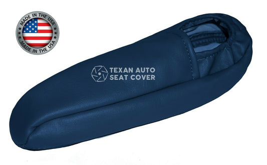 Fits 1995, 1996, 1997, 1998, 1999,GMC Suburban Driver Side Armrest Synthetic Leather Replacement Seat Cover Blue