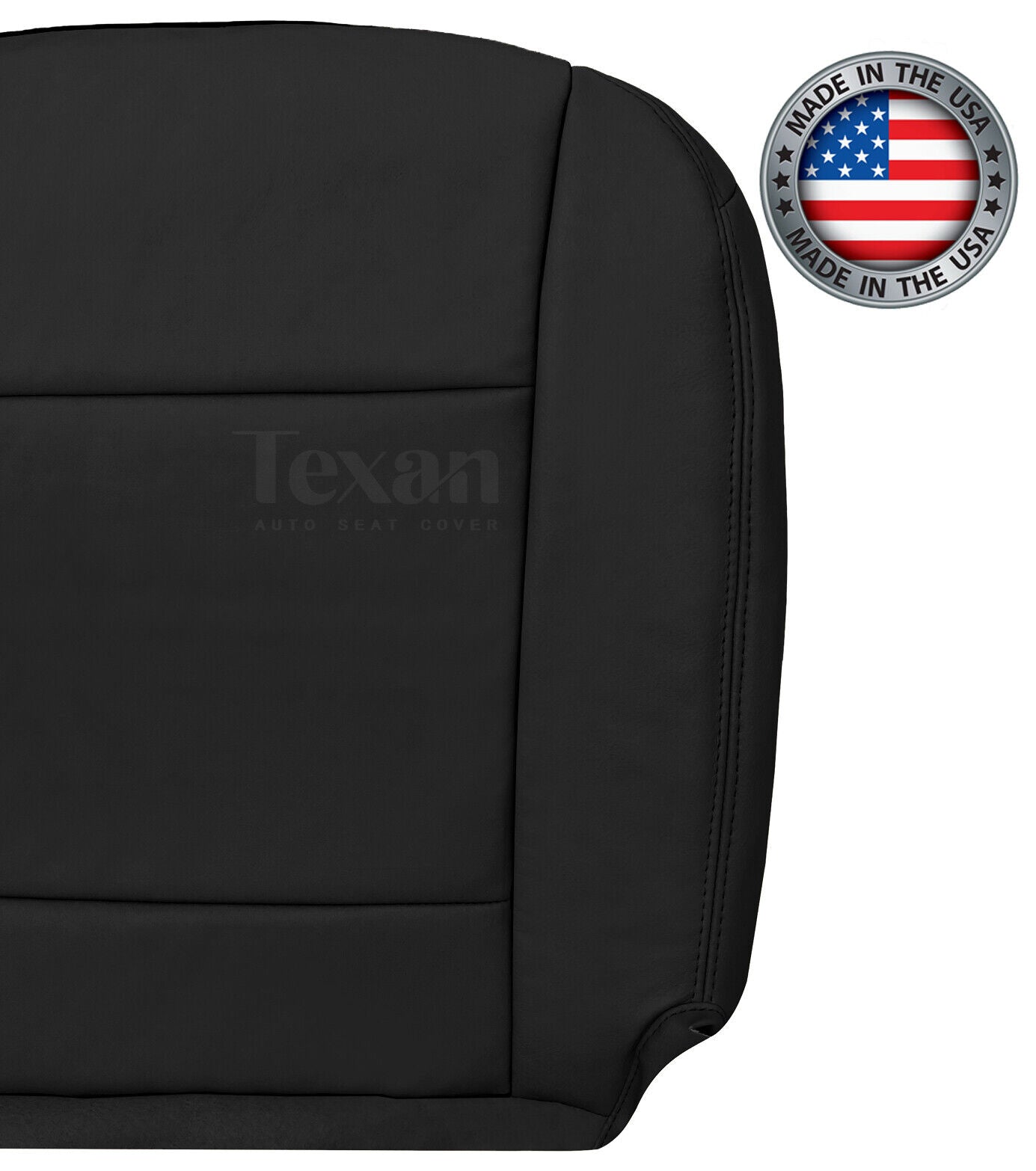 For 2006 to 2010 Ford Explorer Driver Side Bottom Synthetic Leather Replacement Seat Cover Black