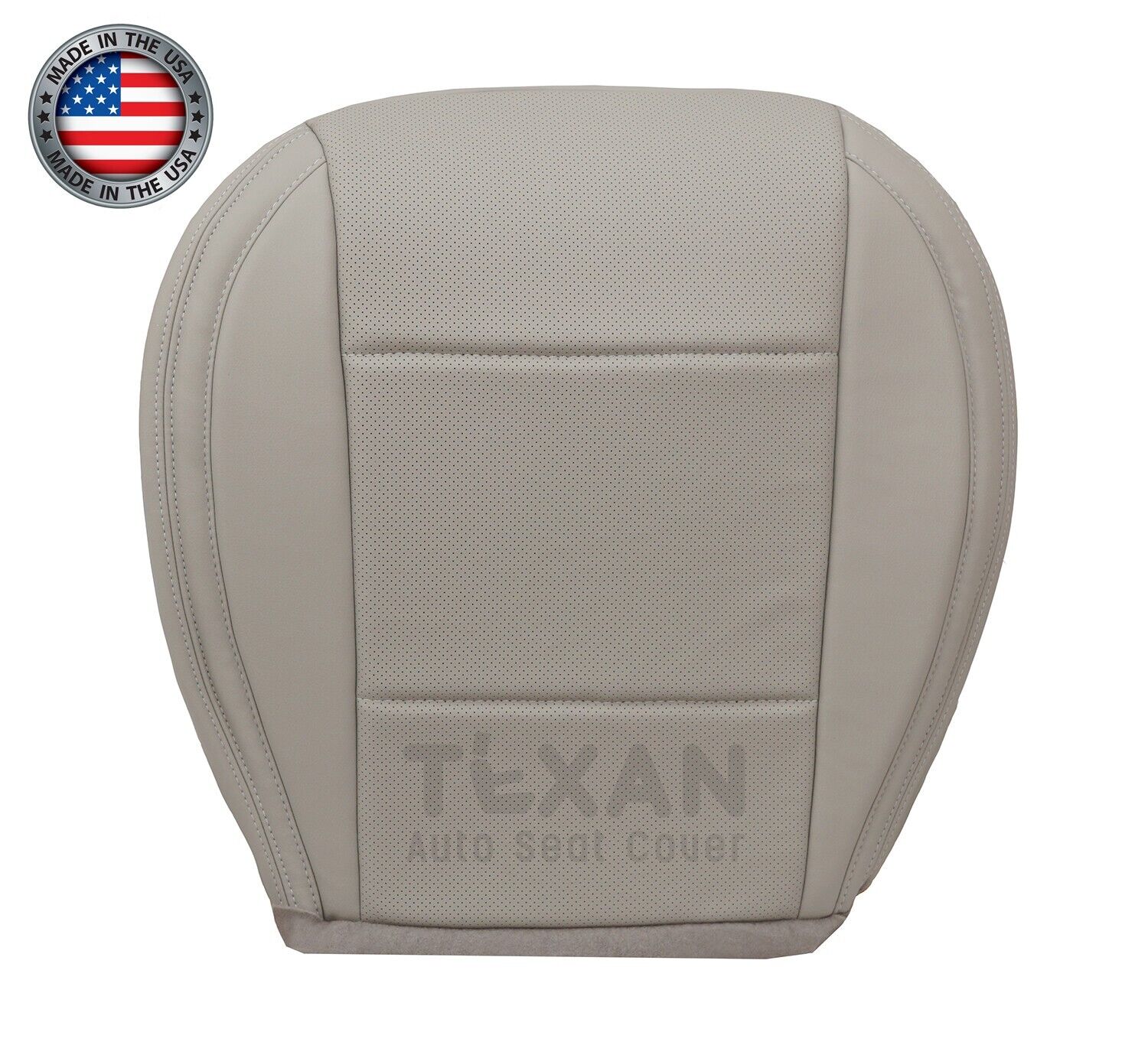 Front bottom tan synthetic leather seat cover for 2015-2017 subaru outback