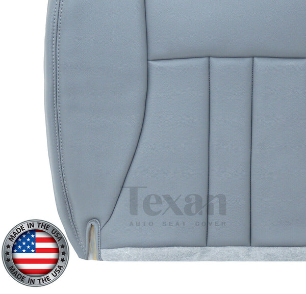 2006 to 2009 Chrysler Town & Country Passenger Side Bottom Synthetic Leather Replacement Seat Cover Gray