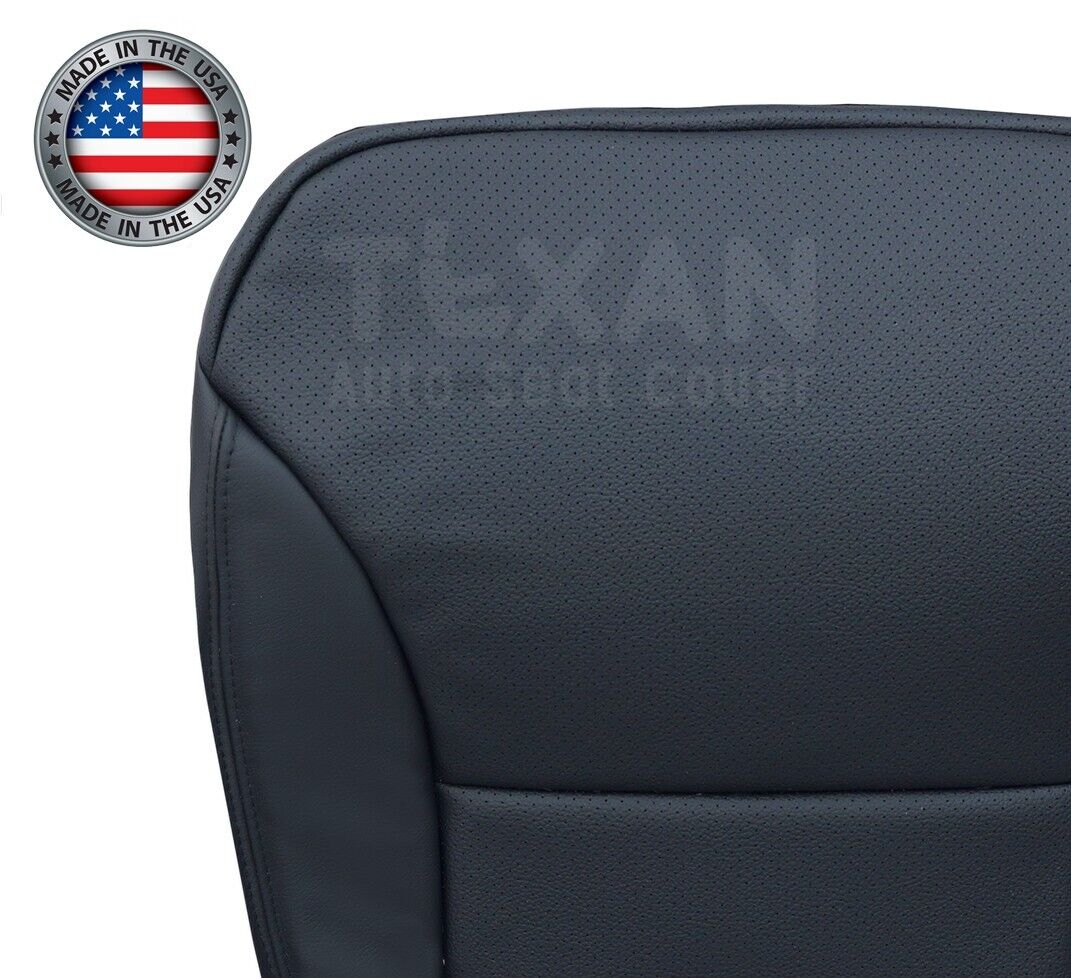 Fits 2005, 2006, 2007 Honda CRV Passenger Side Bottom Synthetic Leather Perforated Replacement Seat Cover Black
