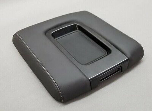 2015, 2016, 2017, 2018, 2019 GMC Yukon, Yukon XL Center Console Synthetic Leather Seat Cover Black