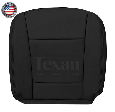 For 2006 to 2010 Ford Explorer Passenger Side Bottom Leather Replacement Seat Cover Black