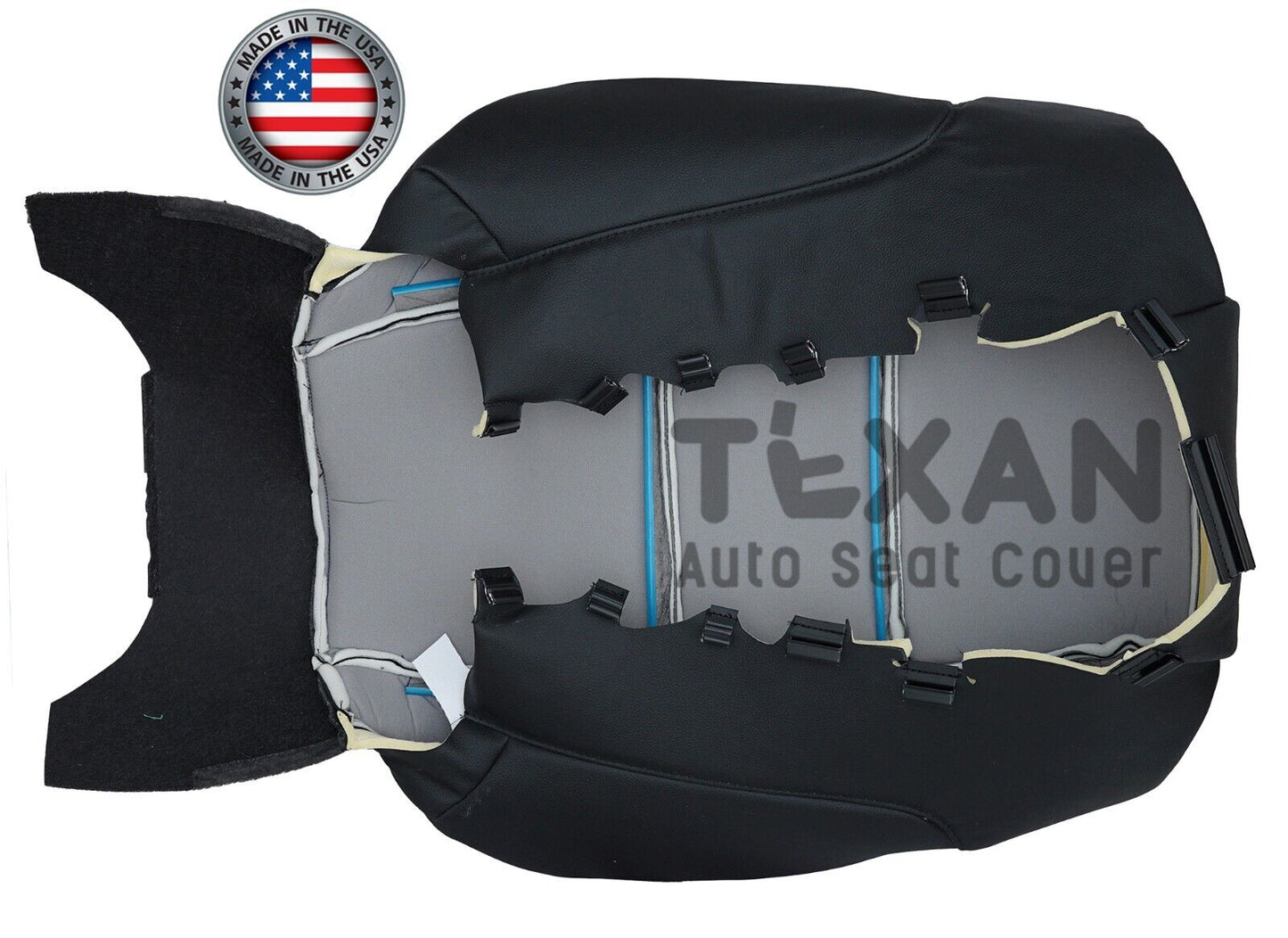 2009, 2010, 2011, 2012, 2013, 2014 Acura TSX Driver Side Lean Back Perforated Synthetic Leather Seat Cover Black