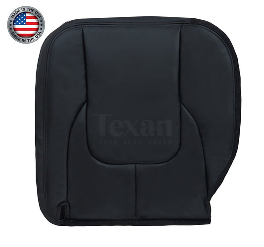 2002 & 2003 Dodge Ram Laramie Driver Side Bottom Leather  Replacement Seat Cover Dark Gray