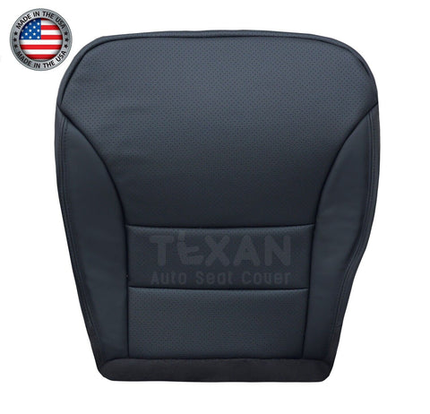 Fits 2005, 2006, 2007 Honda CRV Driver Side Bottom Leather Perforated Replacement Seat Cover Black