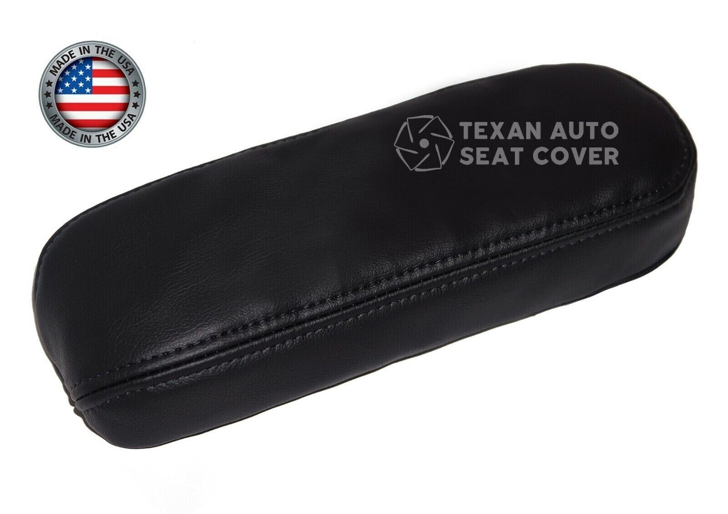 2005 Ford  Excursion Eddie Bauer Driver Side Armrest Synthetic Leather Replacement Seat Cover Black