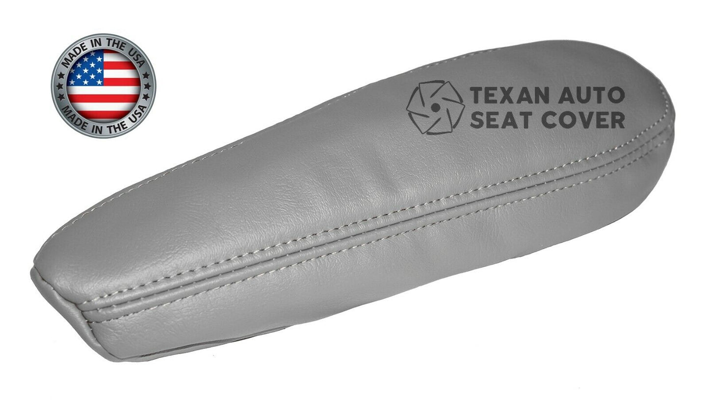 1995, 1996, 1997, 1998, 1999,GMC Suburban Driver Side Armrest Synthetic Leather Replacement Seat Cover Gray