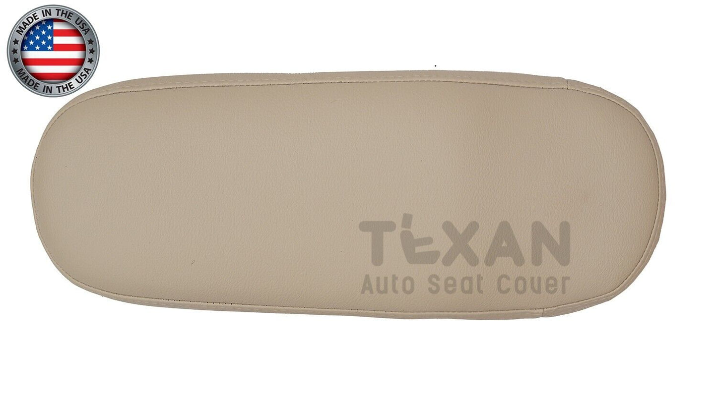 Fits 2006,2007, 2008,2009,2010, 2011 Mercury Grand Marquis Driver Side Armrest Synthetic Leather Replacement Cover Light Tan