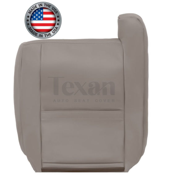 Fits 2000, 2001. 2002 GMC Yukon XL, SLT, SLE Driver Side Lean Back Leather Seat Replacement Cover Tan