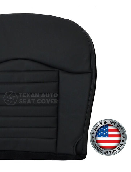 2000 Ford F-150 Harley Davidson Crew-Cab Passenger Side Bottom Synthetic Leather Replacement Seat Cover Black