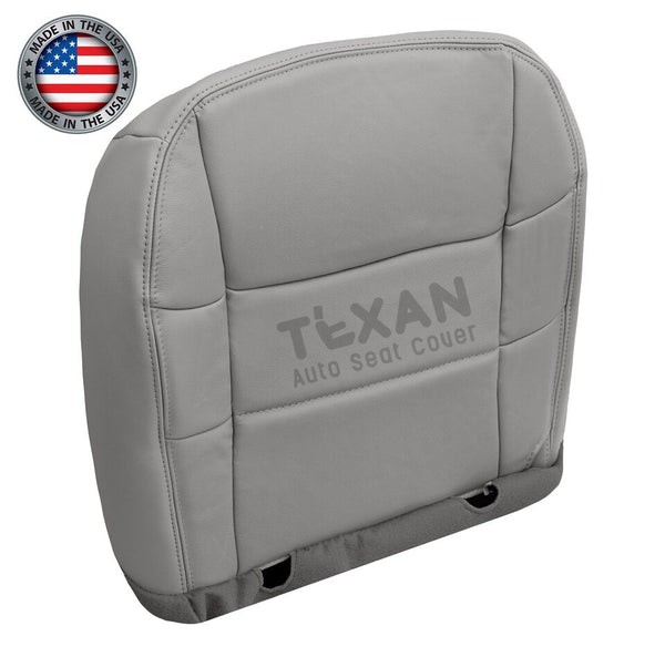 Fits 2000, 2001, 2002 Lincoln Navigator Driver Side Bottom Synthetic Leather Seat Cover Gray