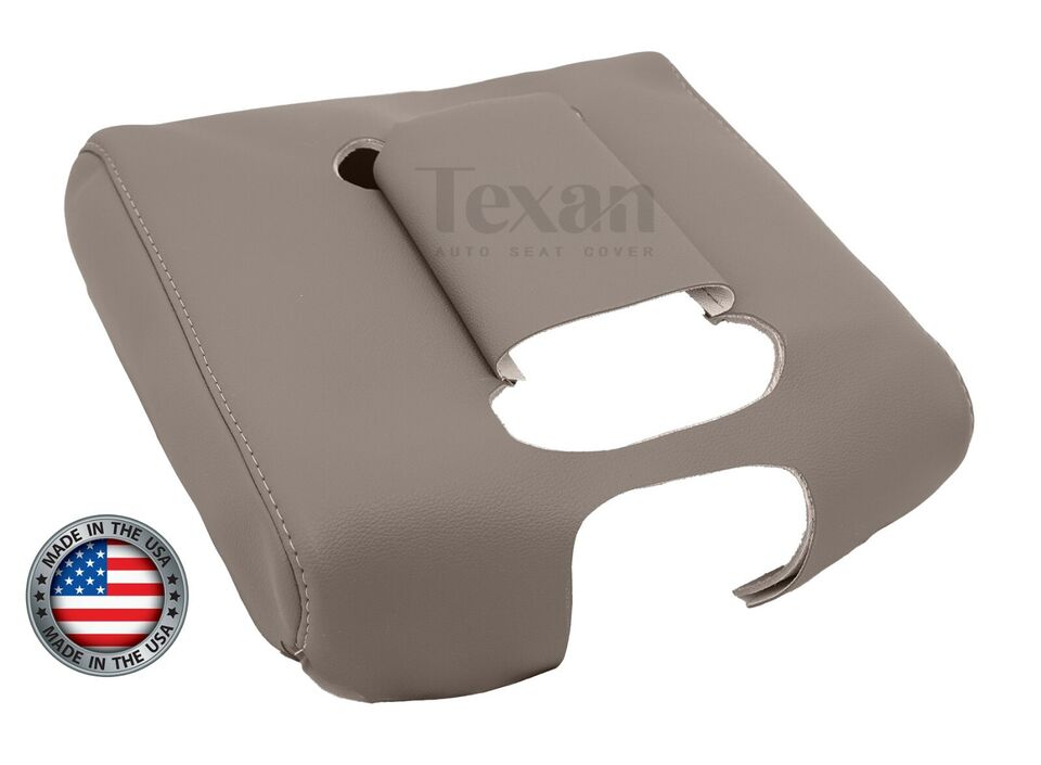 Fits 2015, 2016, 2017, 2018, 2019, 2020 Chevy Tahoe/Suburban Center Console Synthetic Leather Replacement Seat Cover Dune Tan