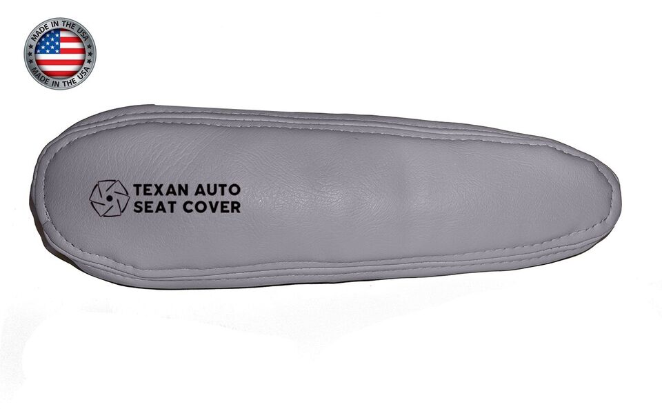 Fits 2000, 2001. 2002 GMC Yukon XL, SLT, SLE Passenger Side Armrest Synthetic Leather Seat Replacement Cover Gray